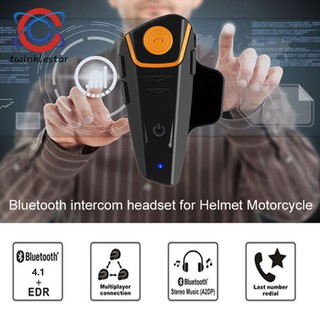 1/2Pcs Bluetooth Motorcycle Helmet Intercom Interphone 2.5mm/3.5mm Audio for Walkie Talkie MP3 GPS (9)