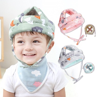 Baby Head Protector Baby Safety Anti-collision Protective Hat Adjustable Baby Toddler Helmet