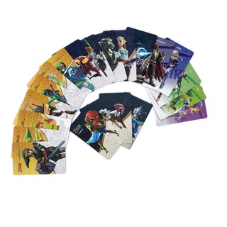 22Pcs Full Set NFC PVC Tag Card Zelda Breath Of The Wild Wolf Link for Nintendo Switch and Wii U (2)