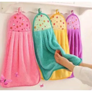 Bagshop Soft Microfiber Hand Dish Wash Hanging Drying Towel