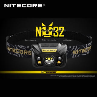 Hot Sale Nitecore NU32 CREE XP-G3 S3 LED 550 Lumens High Performance Rechargeable Headlamp Built-in