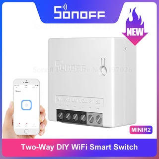 Itead Sonoff MINI R2 Upgrade Two-way WiFi Smart Switch Small Body Remote Control via eWeLink APP