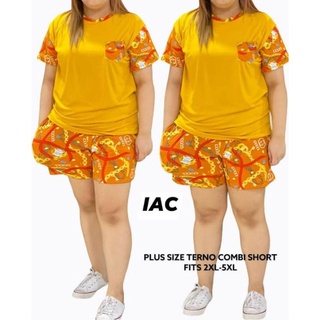 PLUS SIZE SHORT TERNO FIT UP TO 3XL