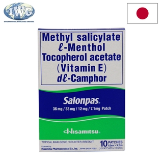 IWG SALONPAS Medicated Patch 10's
