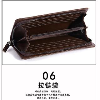 rjjm Men Clutch Bag Long Wallet Multifunctional Creative Style Clutch Wallet Phone Wallet (7)