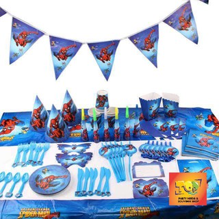 Agar.shop Spiderman Partyneeds Themed Spiderman collection