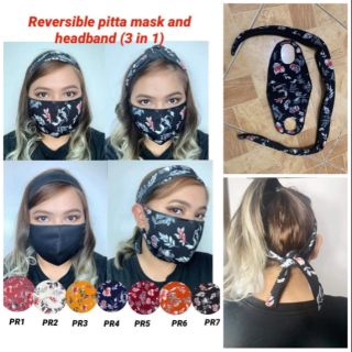Pita Mask with Turban Headband - Sister's Choice