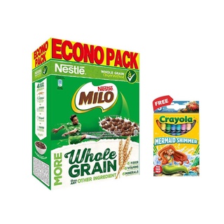 Oats✎♀▦Milo Whole Grain Cereal 500g with FREE Crayons