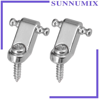 [SUNNIMIX] Set of 2 Roller String Tree String Retainer Tree Guide Electric Guitar Parts