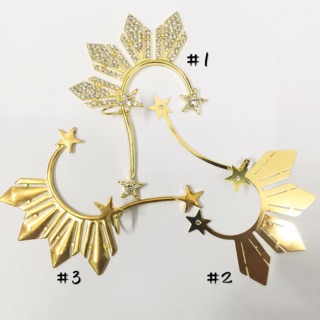 【Mj&Aj】Catriona Gray Earcuffs gold jewelry (2)