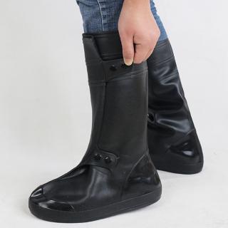 Motorcycle Waterproof Rain Shoe Covers One Piece Style Thicker Scootor Non-slip Boots Covers (1)