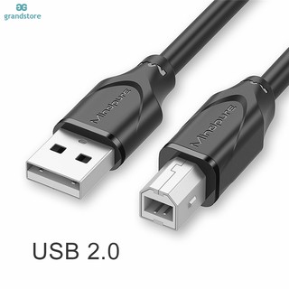 GS USB 2.0 Printer Cable High Speed A to B Male to Male USB Printer Cable