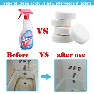 Multifunctional Effervescent Spray Cleaner Tablets Toilet (1)