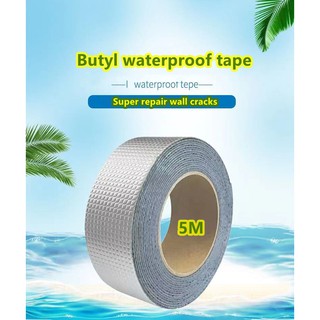 Aluminum Foil Tape, Butyl Waterproof Tape, Super Fix Repair Wall Crack (5)