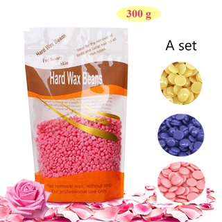 3*100g/Pack Depilatory Hard Wax Beans Painless Hair Removal Suitable For All Body Parts Unisex