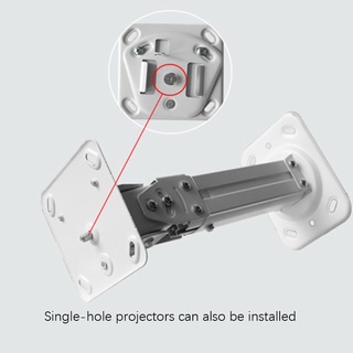 EH120 Projector Bracket Ceiling Mounting Bracket,Tilted Retractable for Inch 1/4 Screw Hole,30cm Claw Pitch Projector