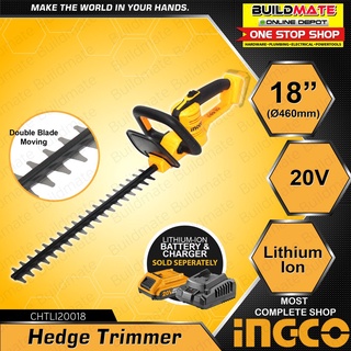 Motorcycle tools ⚘INGCO Lithium-Ion Hedge Trimmer 20V CHTLI20018 •BUILDMATE• IPT☉