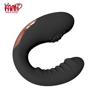 1x1X FAAK U Shape Vibrator double vibrating anal plug prostate massage clit stimulate male masturbat
