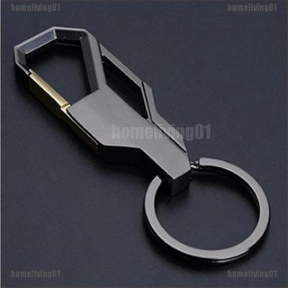 NEW Mens Creative Alloy Metal Keyfob Gift Car Keyring Keychain Key Chain Ring（homeliving01）