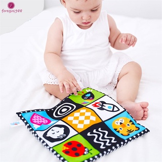 FR 0-3Y Newborn Baby Cloth Book Educational Toy Color Cognition Toys Infants Early Education Toys