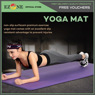 Yoga Mat Non Slip Textured Surface Eco Friendly Yoga Matt with Carrying Strap