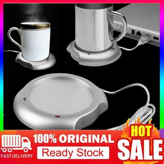 LYY_Home USB Insulation Coaster Heater Heat Coffee Cup Mug Mat Keep Warm Pad