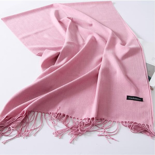 High quality warm cashmere scarf shawl long solid color (1)