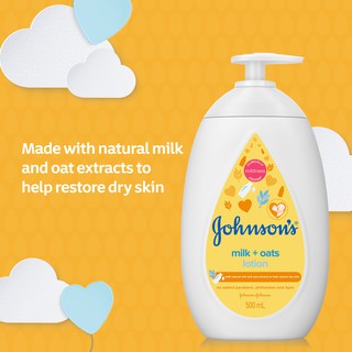 Johnson's Milk+Oats Lotion 500ml