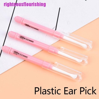 Righteousflourishing Plastic Ear Wax Cleaner Earpick Earwax Remover Curette Cleaning Ear Care Tool