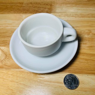 Mini Ceramic Tea Cup and Saucer Set