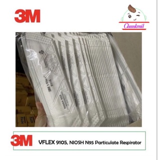 3M Vflex Particulate Respirator 9105, N95 Mask (5pcs per pack)