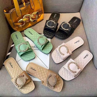 !!ADD 1 SIZE!! Trendy Korean Fashion Ladies C Rubber Sandals