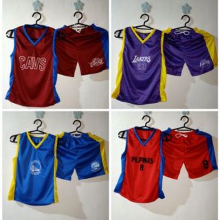JERSEY TERNO NBA FOR KIDS 4-7 YEARS OLD