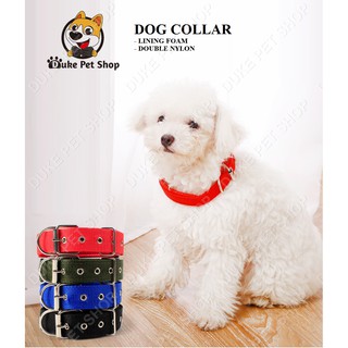 Pet Dog Cat Collar soft skin dog foam collar Adjustable Buckle Dog Collar Nylon