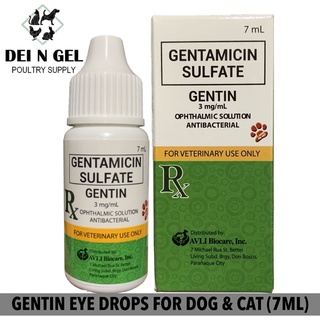 GENTIN EYE DROPS FOR DOG & CAT (7ML)