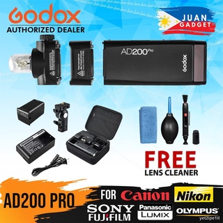 ஐ【Happy shopping】 Godox AD 200Pro Outdoor Flash Light 200Ws TTL 2.4G 1/8000 HSS 0.01-1.8s with Recyc