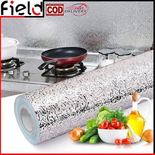 300x60cm Self-Adhensive Kitchen Wallpaper Oil Proof Heat Resistant Self Adhesive Water Proof Sticker