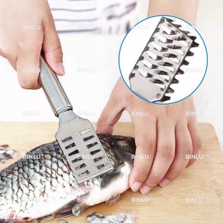Stainless steel fish scale planer/peeler,pangkaliskis,remove scales,kitchenware