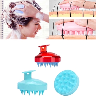Silicone head body scalp massage brush care tool comb shampoo shampoo comb shower brush bathtub spa weight loss massage brush