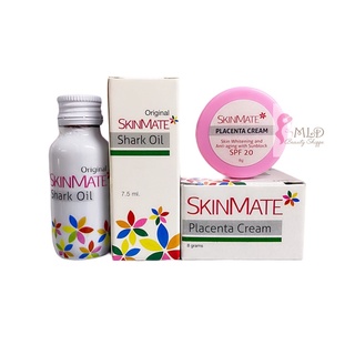 SkinMate Shark Oil 7.5ML & SkinMate Placenta Cream 8G
