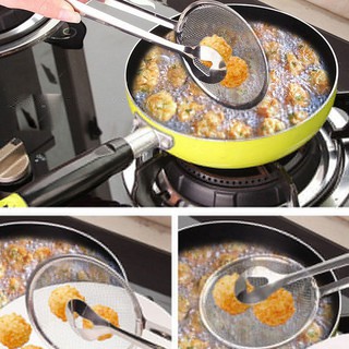 Multi-function Stainless Steel Colander Oil-Frying Food Clip (1)