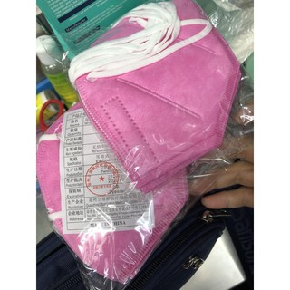 Pink Disposable KN95 Protective Face Mask 1 Box 10 Pieces