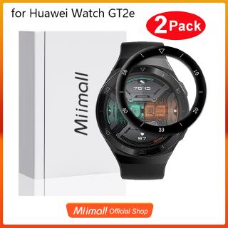 Miimall Huawei Watch GT 2e Full Screen Protector 3D Curved Edge Soft Fibre Glass Protective Film Cover For Huawei Watch GT2e Smartwatch