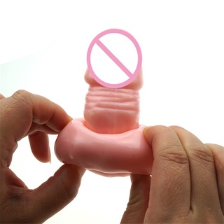Soft Silicone Enlargement Reusable Condoms Dick Extender Dildo Enhancer Penis Sleeve Male Cock Ring (4)