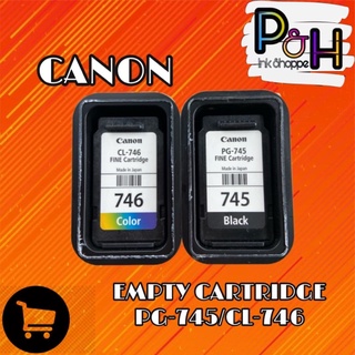 Empty/USED Canon PG-745 & CL-746 Ink Cartridge