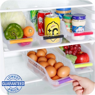 XIPIN Slide Kitchen Fridge Freezer Space Saver Organizer Storage Rack Shelf Holder