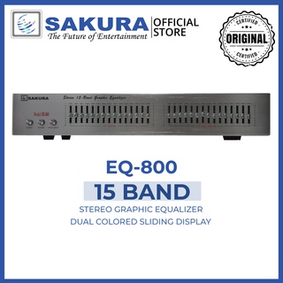 SAKURA EQ-800 EQUALIZER 15 BAND