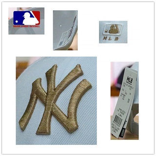 Hats♠☌MLB new embroidery NY baseball cap With box + paper bag (1)