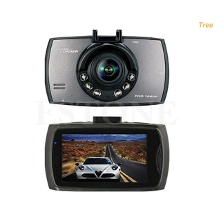 tree HD 1080P 2.7" Auto Car DVR Dash Camera Video Recorder LCD G-sensor Night Vision