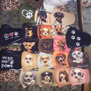 Pitta Face Mask with Dog/Puppy Print (1)